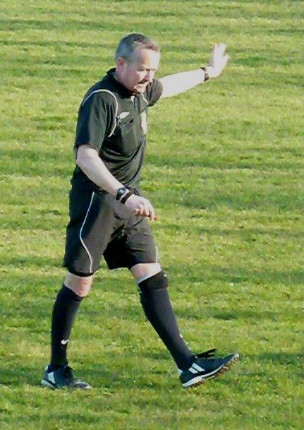Angus Scourfield refereeing Angus Scourfield refereeing